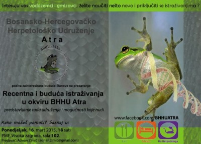 Promocija udruzenja i rada na PMF-u Sarajevo